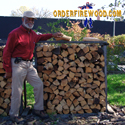 Click Here to find out more information on purchasing a half cord of seasoned firewood.